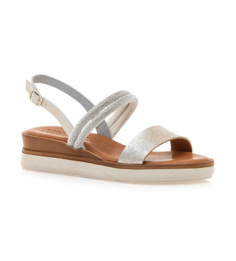 Mustang Sandals 54562 platinum