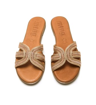 Mustang Maria sandals gold