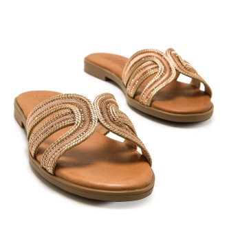 Mustang Maria sandals gold