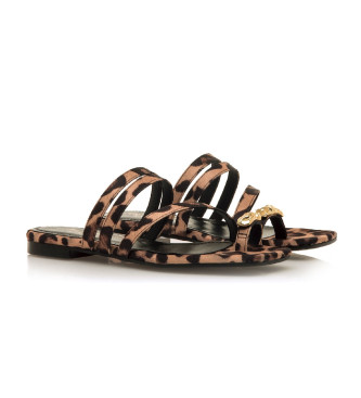 Mustang Leather sandals Necane Brown