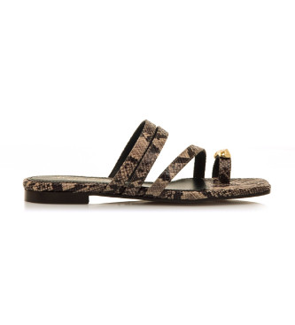 MTNG Leather sandals Necane Brown