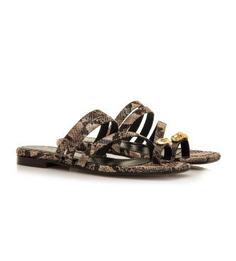 MTNG Leather sandals Necane Brown