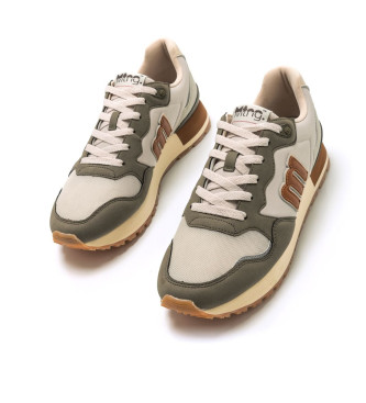 Mustang Grey running style trainers