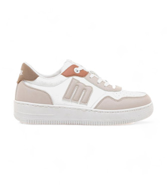 Mustang Trainers Zwaartekracht wit, beige