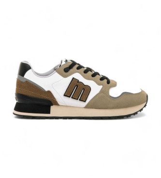 Mustang Joggo Classic Sneakers hvid, brun