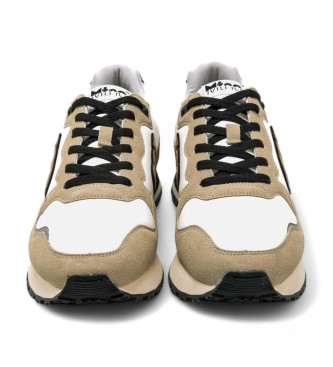 Mustang Joggo Classic Sneakers hvid, brun