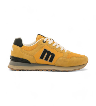 Mustang Chaussures Joggo Track jaune