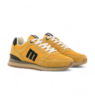 Mustang Chaussures Joggo Track jaune