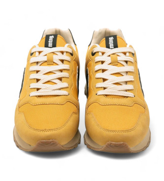 Mustang Sapatos Joggo Track amarelo