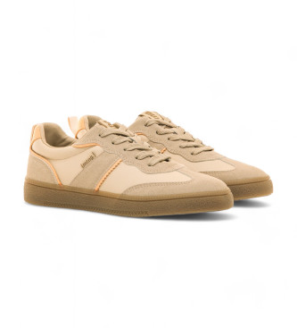 Mustang Roy beige trainers