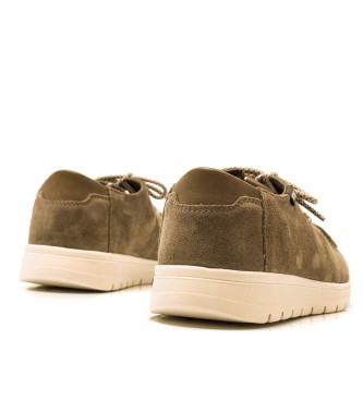 Mustang Sapatos de couro Denver taupe