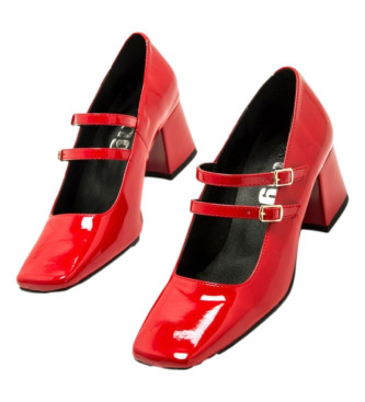 Mustang Rosalie Rote Kleid Schuhe