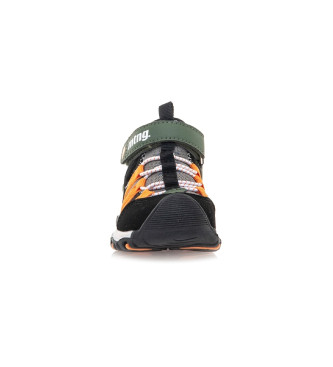 Mustang Kids Sandals 48740 black, green