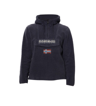 Napapijri Burgee Curly Coat bleu