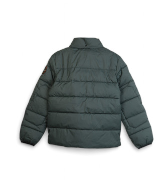 Napapijri Puffer Open Jas blauw