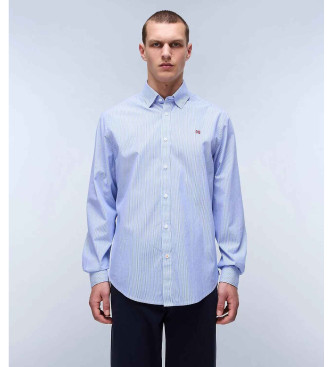 Napapijri Long Sleeve Shirt Graie blue