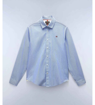 Napapijri Long Sleeve Shirt Graie blue