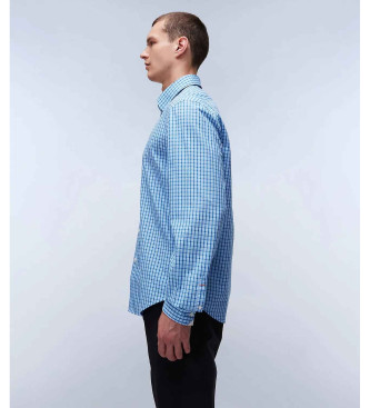 Napapijri Camicia a maniche lunghe blu grigio