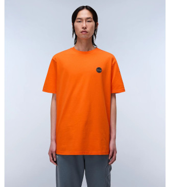 Napapijri T-shirt Distintivo laranja