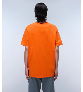 Napapijri T-shirt Distintivo laranja