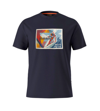 Napapijri Logo T-shirt blauw