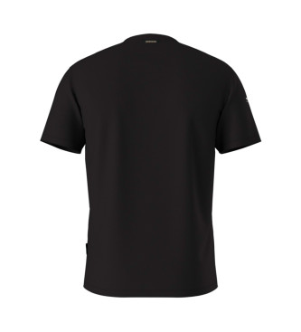 Napapijri Camiseta logotipo negro