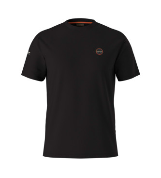 Napapijri T-shirt nera con stemmi S