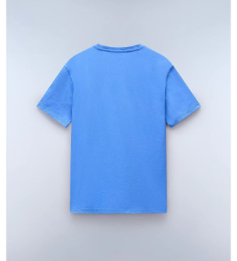 Napapijri T-shirt de vero Salis azul