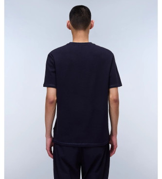 Napapijri T-shirt con stampa Vanni in blu navy