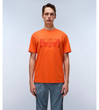 Napapijri Vanni T-shirt met print oranje