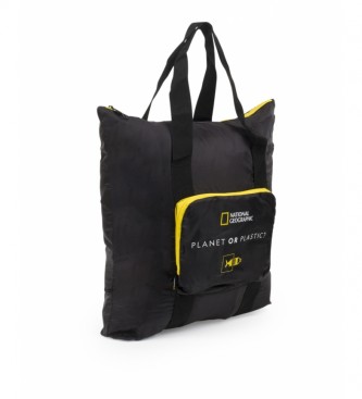 National Geographic Bolso Foldables negro -37x47x44cm-