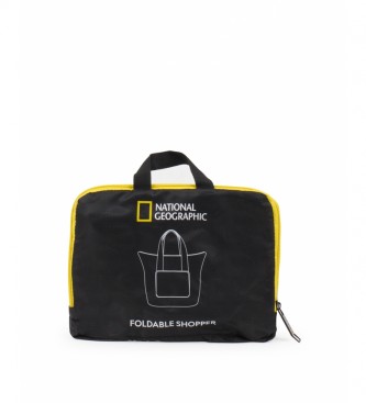 National Geographic Bolso Foldables negro -33x15x37cm-