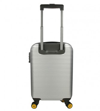 National Geographic Cabin Suitcase Abroad Silver 35X20X54Cm