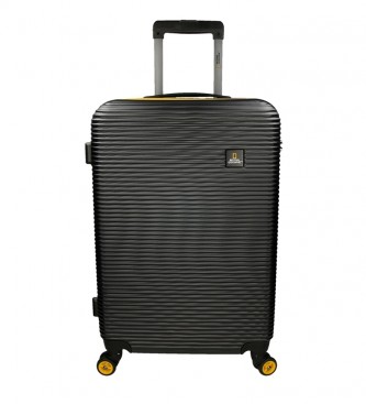 National Geographic Medium Suitcase Abroad Black 46X27X67Cm