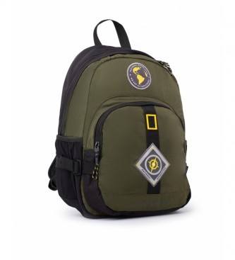 National Geographic New Explorer backpack in khaki -31x15x40cm