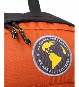 National Geographic Nuovo zaino arancione Explorer -31x15x40cm