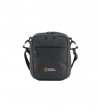 National Geographic Grey shoulder bag 21W X 10D X 25H Cm