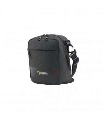 National Geographic Grey shoulder bag 21W X 10D X 25H Cm