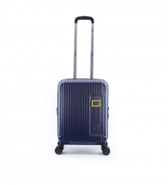 National Geographic Cabin Suitcase Canyon Metallic blue-38X20X55cm