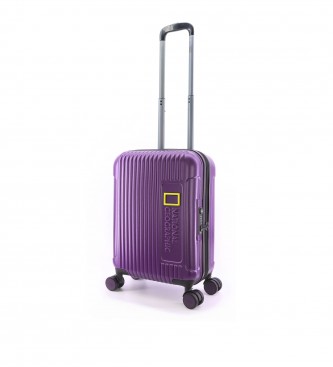 National Geographic Cabin Suitcase Canyon Metallic purple -38X20X55cm
