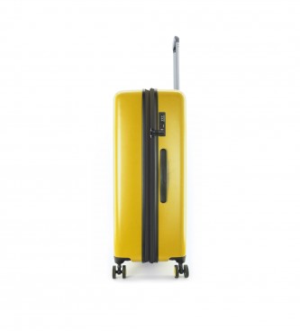 National Geographic Large Suitcase Globe Yellow -52X28X78cm