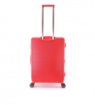 National Geographic Medium Suitcase Pulse Red -45,5X28X68cm