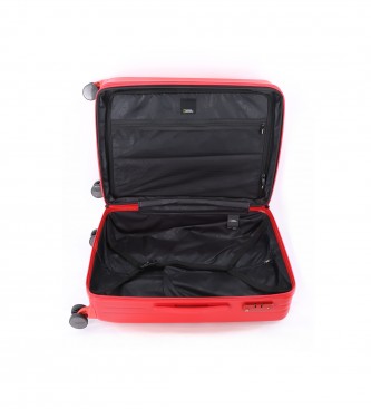 National Geographic Valise moyenne Pulse Red -45,5X28X68cm