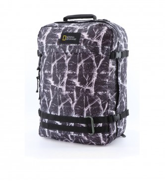 National Geographic Hybrid Cracked backpack black -34X18X50cm