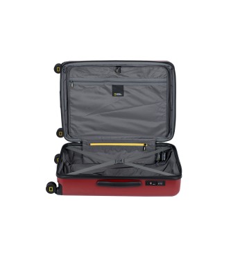 National Geographic Chariot Medium rouge -45X24X67Cm