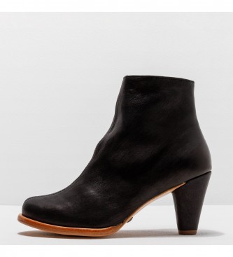 Neosens Leather ankle boots S939 Beba black -Heel height 7,5cm