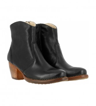 Neosens Munson leather ankle boots S3096 black -Height heel: 5,5 cm
