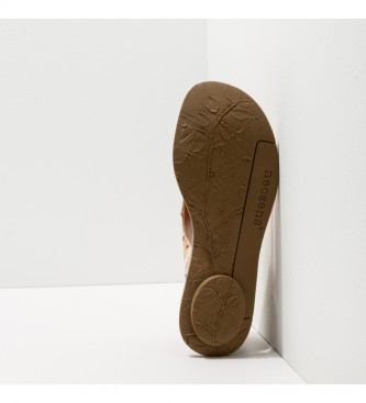 NEOSENS Leather sandals S3124P Daphni animal print