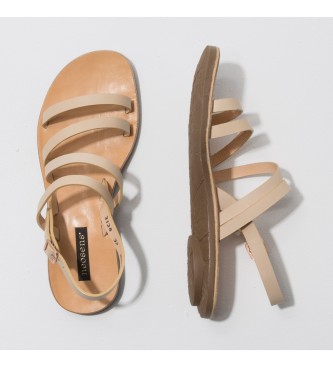 Neosens Restored Skin Cream Daphni beige leather sandals