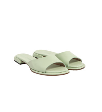 Neosens Leather spade sandals S3153 green